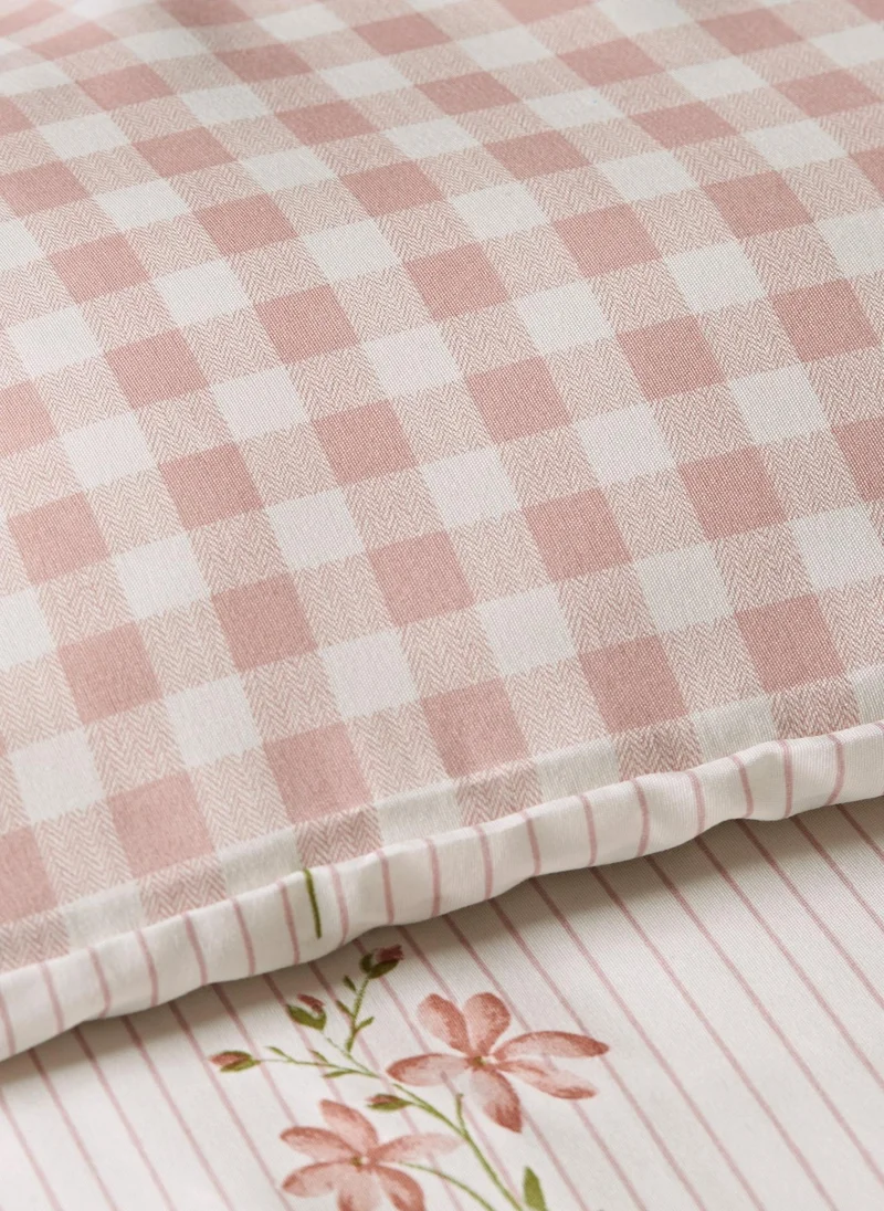 Matalan Pink Pink Floral Duvet Set  | Best Price UAE